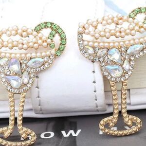Adorable Martini Earrings